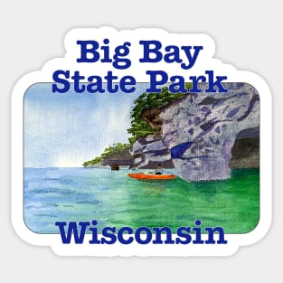 Big Bay State Park, Wisconsin Sticker